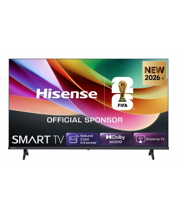 Telewizor QLED Hisense 40A4S 40 cali Full HD VIDAA Smart OS | FHD | Black Smart TV