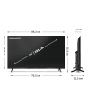 Telewizor QLED Sharp 40HF3265E 40 cali Full HD - nr 11