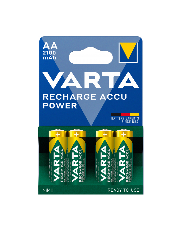 Akumulatorki VARTA Longlife Accu 2100mAh HR06/AA 4szt główny