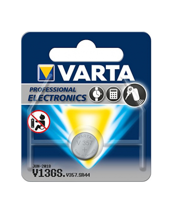 Bateria VARTA V13GS/V 357 Electronics SR 44 - 1 szt