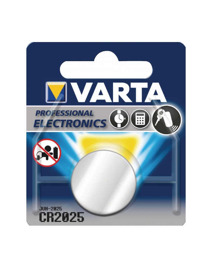 Bateria VARTA CR 2025 główny