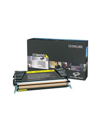 Toner Lexmark yellow | 10000str | C736/ X736/ X738