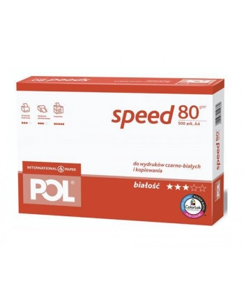Papier biurowy Polspeed A4 - Karton 5x ryza (2500 arkuszy)