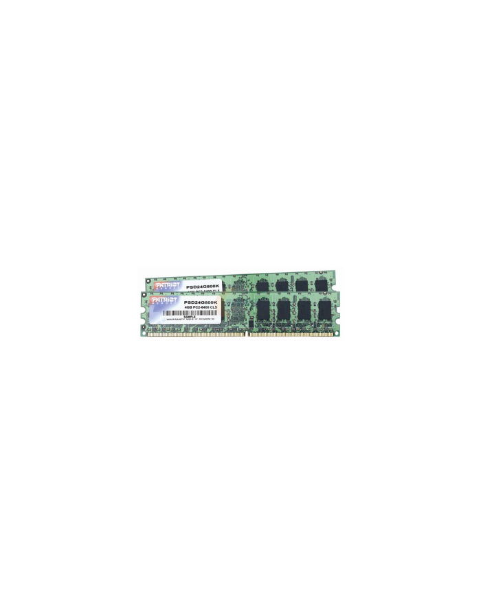 PATRIOT Signature RAM DDR2 4GB (2x2GB) SL PC2-6400 800MHz CL6 główny