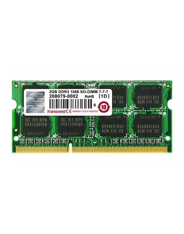 2GB DDR3 1066 SO-DIMM 7-7-7 główny