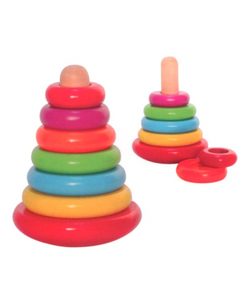 WOODYLAND Kolorowa Piramida