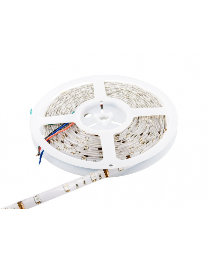 Whitenergy taśma LED wodoodporna 5m | 30szt/m | 5050 | 7.2W/m | 12V DC | RGB główny