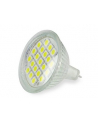 Whitenergy żarówka LED| GU5.3 | 21 SMD 5050 | 3W| 12V| ciepła biała| reflektor - nr 2