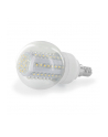 Whitenergy żarówka LED| E14 | 80 LED| 4W | 230V | barwa ciepła biała| kula B60 - nr 1