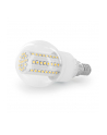 Whitenergy żarówka LED| E14 | 80 SMD | 4W | 230V | barwa zimna biała | kula B60 - nr 1