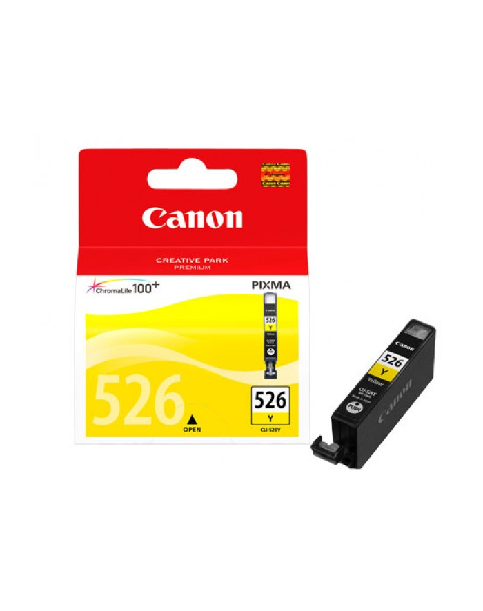 Wkład atramentowy Canon CLI526 Y BLISTER with security główny
