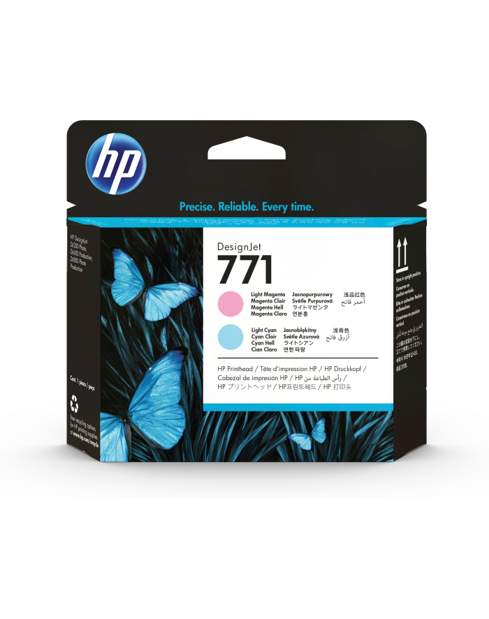 Głowica drukująca HP Designjet 771 light magenta/light cyan | HP Designjet Z6200 główny