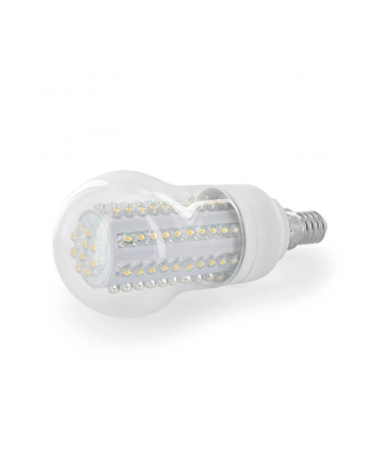 Whitenergy żarówka LED| E14 | 90 LED| 4.5W | 230V | barwa ciepła biała | classic