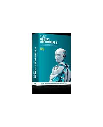 ESET NOD32 ANTIVIRUS 5.0 BOX - 1 STAN/36M