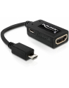 ADAPTER MHL męski > HDMI żeński+USB micro-B żeński - nr 1