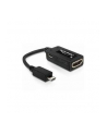 ADAPTER MHL męski > HDMI żeński+USB micro-B żeński - nr 19