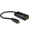 ADAPTER MHL męski > HDMI żeński+USB micro-B żeński - nr 21