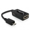 ADAPTER MHL męski > HDMI żeński+USB micro-B żeński - nr 30