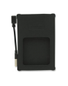 Manhattan Obudowa na dysk 2,5'' SATA  zewnętrzna USB 2.0 czarna silikon - nr 22