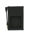 Manhattan Obudowa na dysk 2,5'' SATA  zewnętrzna USB 2.0 czarna silikon - nr 6