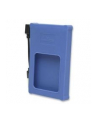 Manhattan Obudowa na dysk 2,5'' SATA  zewnętrzna USB 2.0 niebieska silikon - nr 15