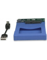 Manhattan Obudowa na dysk 2,5'' SATA  zewnętrzna USB 2.0 niebieska silikon - nr 17