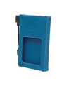 Manhattan Obudowa na dysk 2,5'' SATA  zewnętrzna USB 2.0 niebieska silikon - nr 32