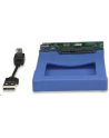 Manhattan Obudowa na dysk 2,5'' SATA  zewnętrzna USB 2.0 niebieska silikon - nr 5