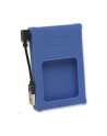 Manhattan Obudowa na dysk 2,5'' SATA  zewnętrzna USB 2.0 niebieska silikon - nr 6