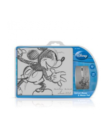 Zestaw Mysz komputerowa  podkładka, Mickey DSY-TP3002