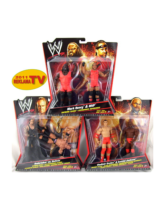 WWE FIGURKI PODSTAWOWE DWUPAK główny