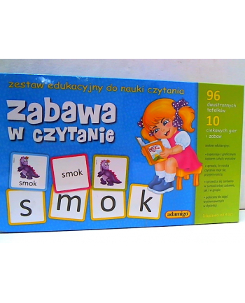 ADAMIGO Zest. Edukacyjny Zabawa Czytanie