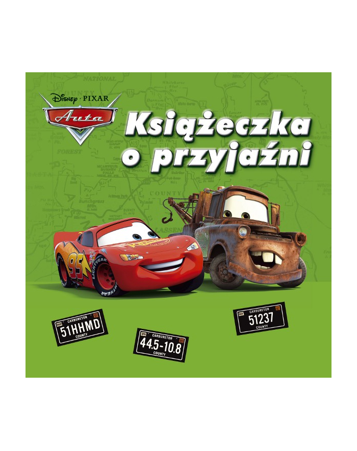 EGMONT KSIĄŻKA O PRZYJAŹNI  AUTA główny