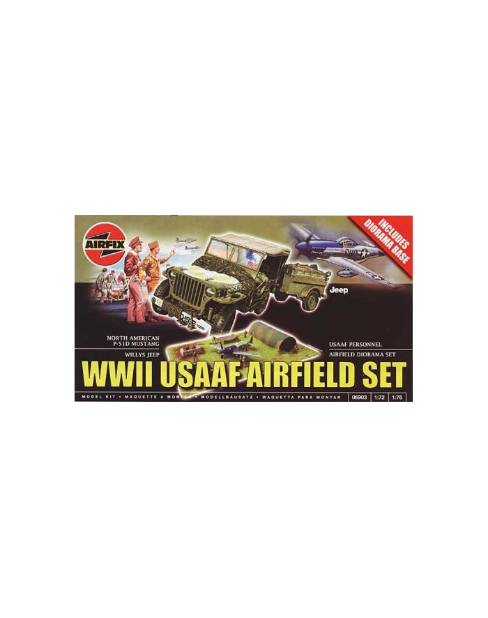 AIRFIX WWII USAAF Airfield Set główny