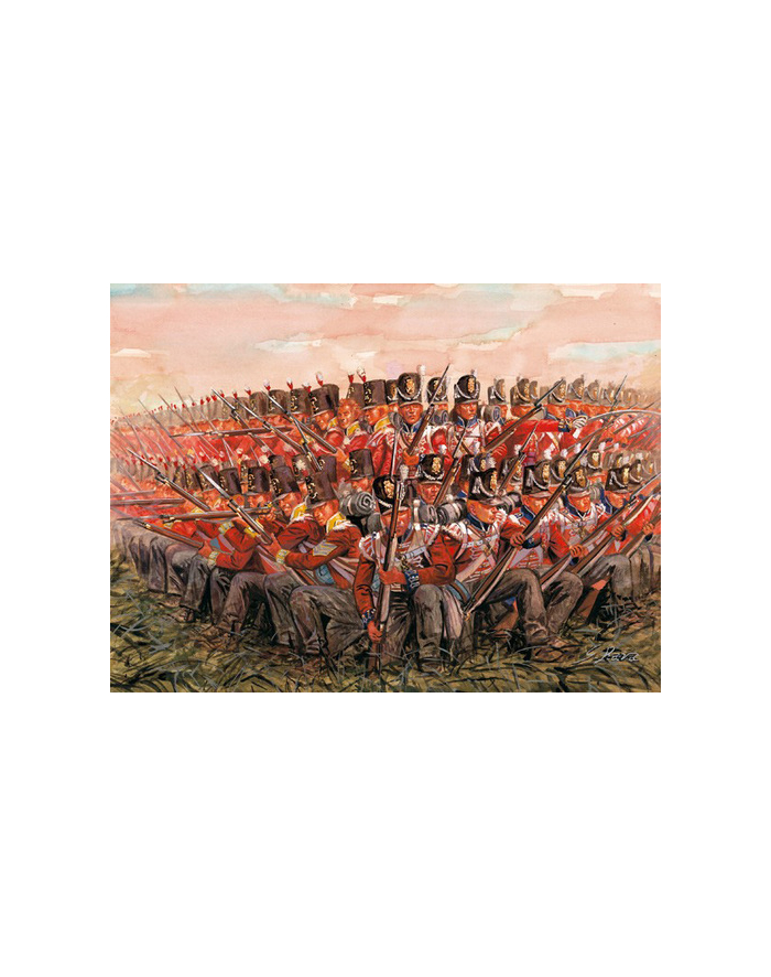 ITALERI British Infantry 1815 główny