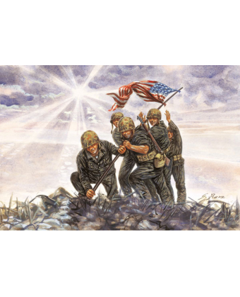 ITALERI Iwo Jima Flag Raisers