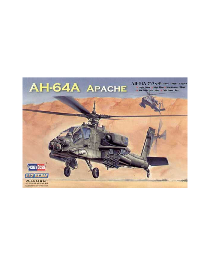 HOBBY BOSS AH64A Apache główny