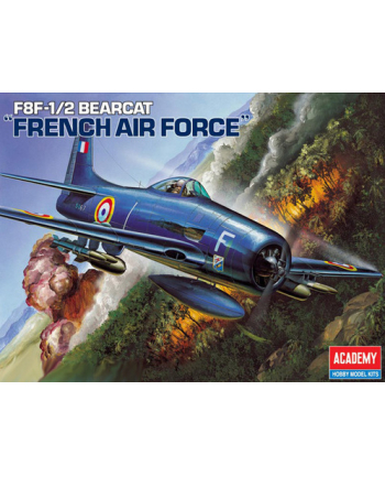 ACADEMY F8F2 Bear Cat French Air Force