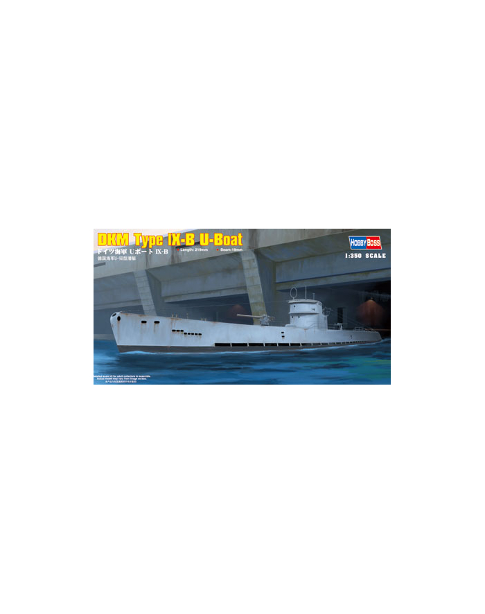 HOBBY BOSS DKM Navy Type VIIA Uboat główny