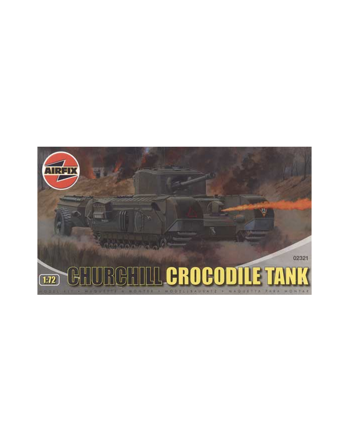 AIRFIX Churchill Crocodile Tank główny