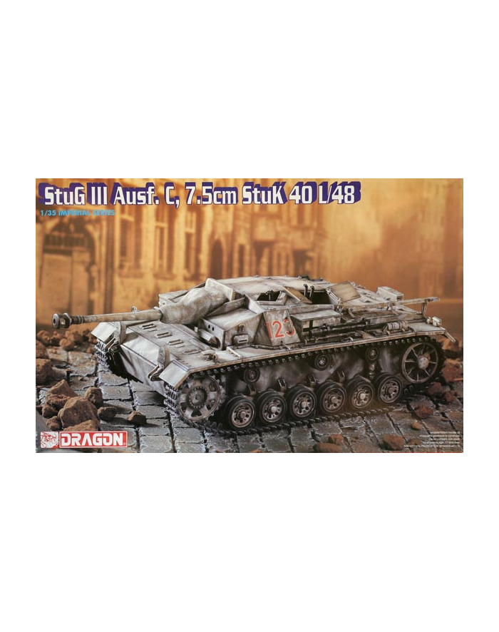 DRAGON StuG III Ausf. C 7.5cm Stuk 40 główny