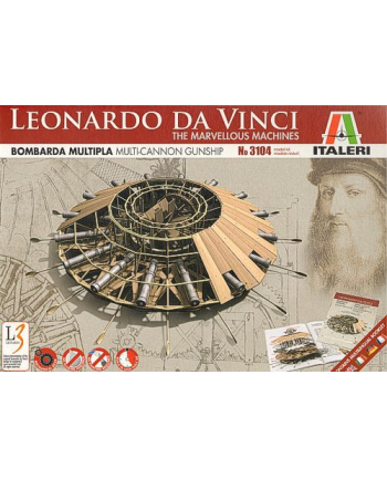 ITALERI Leonardo Da Vinci MultiCannon