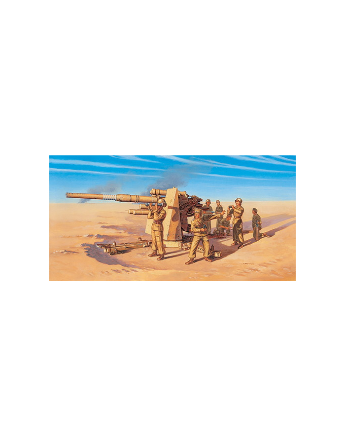 ITALERI 8.8cm Flak 37 AA Gun w 8 crew główny