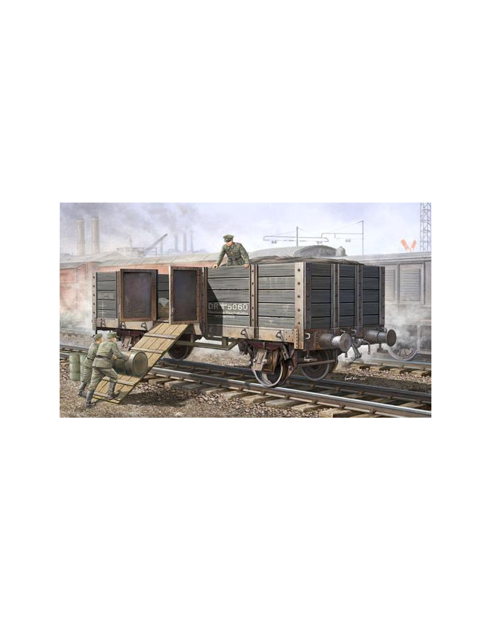 TRUMPETER German Railway Gondola główny
