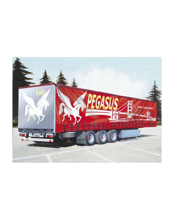 ITALERI Curtainside Trailer główny