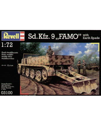 REVELL Sd.Kfz. 9 ''FAMO'' with Earth Spade