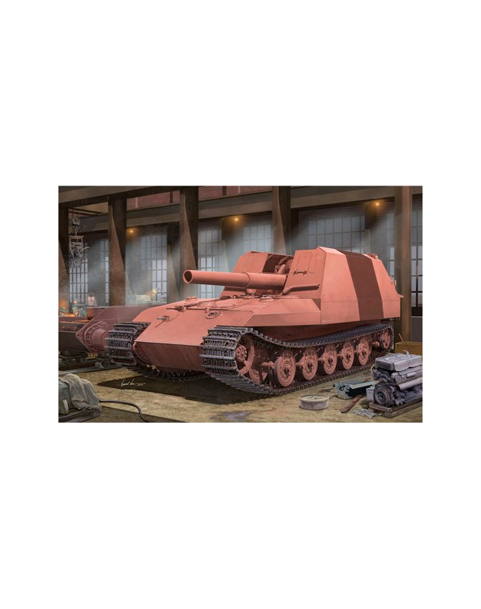 TRUMPETER Geschutzwagen Tiger Grille21 główny