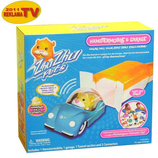 Zhu Zhu Pets Zest Samochód Z Garażem 8641186636 Net Spl