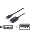 PRZEDŁUŻACZ USB AM-AF 2.0 5M AKTYWNY BLACK EQUIP - nr 16
