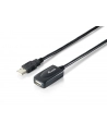 PRZEDŁUŻACZ USB AM-AF 2.0 5M AKTYWNY BLACK EQUIP - nr 7